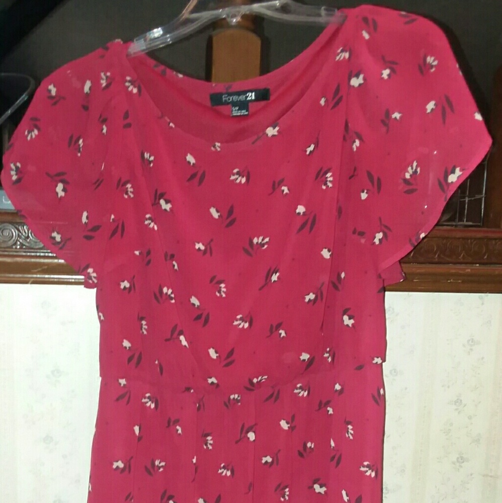 Forever 21 red dress
